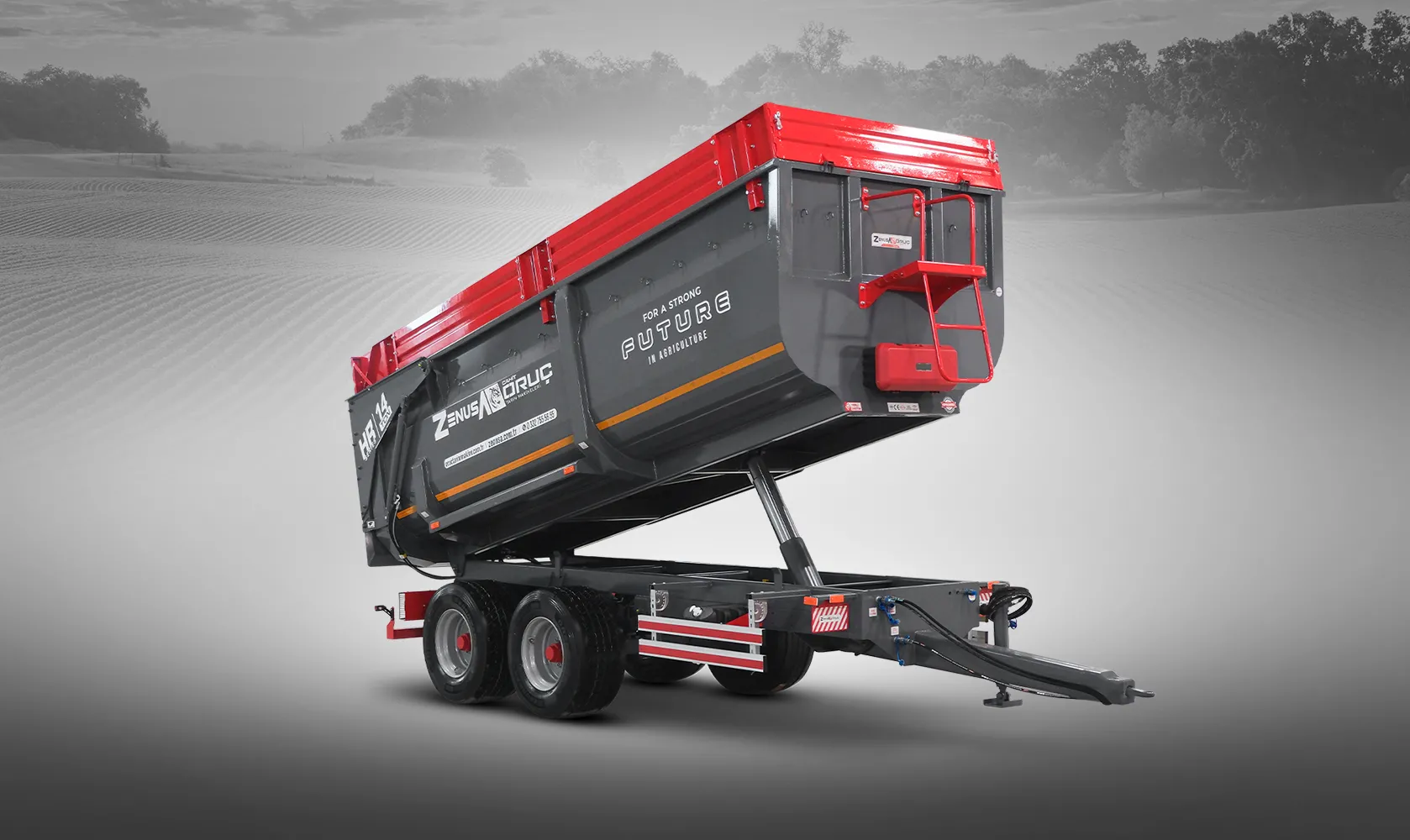 Havuz Tip Tarım Römorku