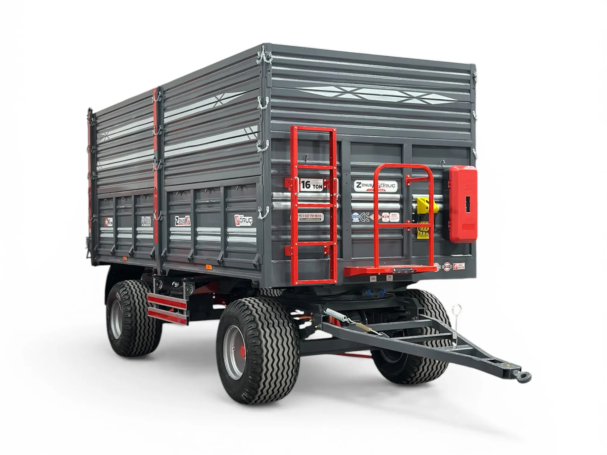 COR - CD - T16 | Çift Dingilli Tarım Römorku